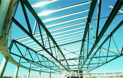 Load bearing steel structures