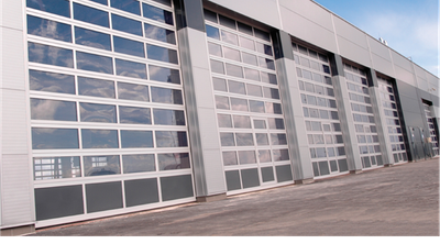 Sectional (FV) and Side Sliding (SSD residential) Garage Doors